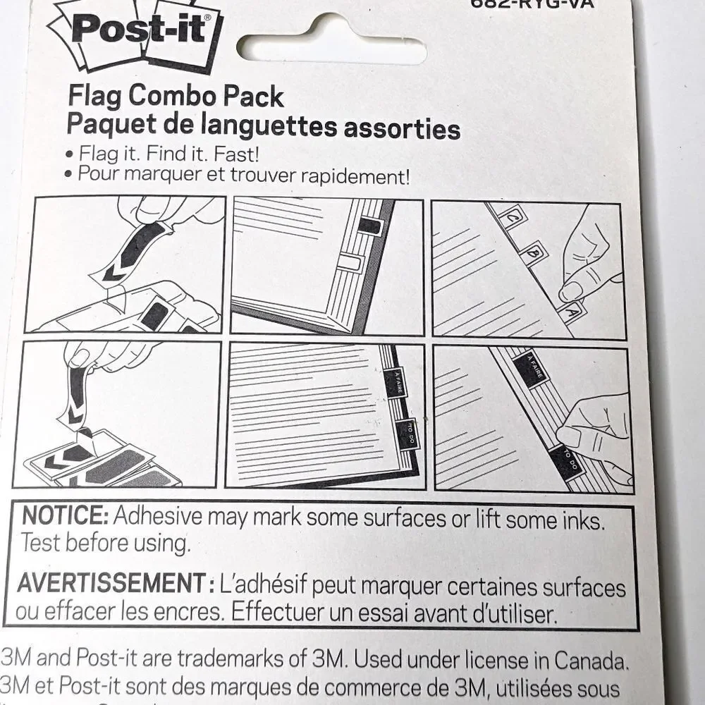 Post It Flag Combo Pack